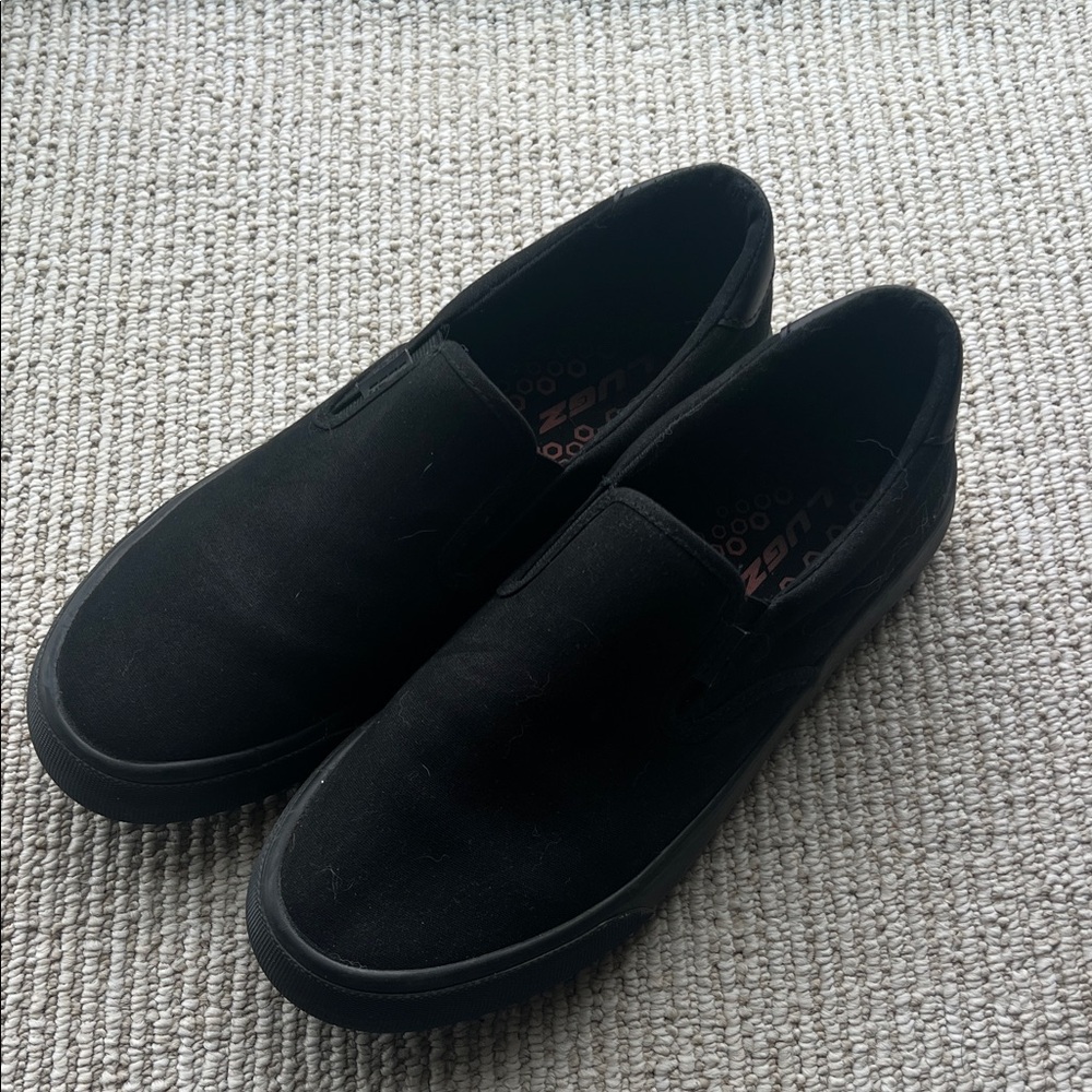 Lugz Men's Black Slip-On Loafers